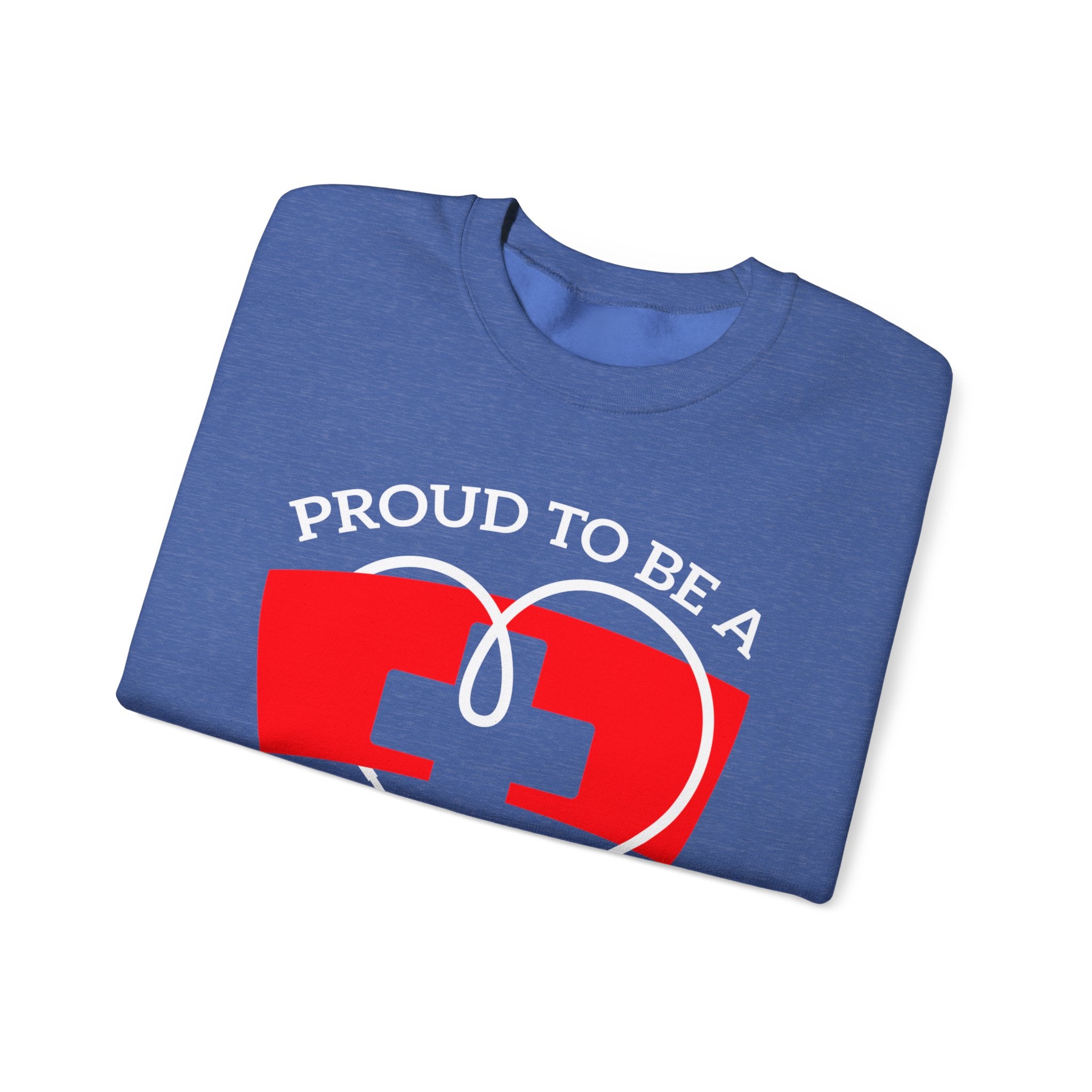 Fier d’être un sweat-shirt unisexe infirmière 