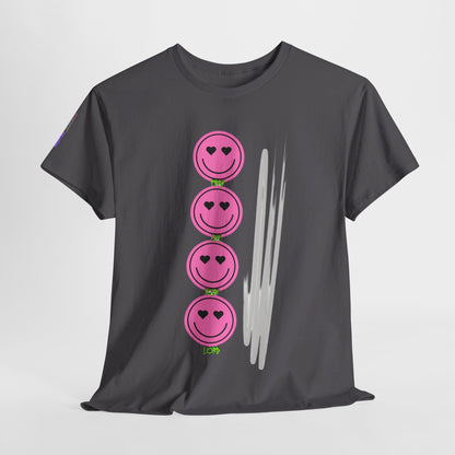 RCNSONS Unisex Heavy Cotton Smileys Tee