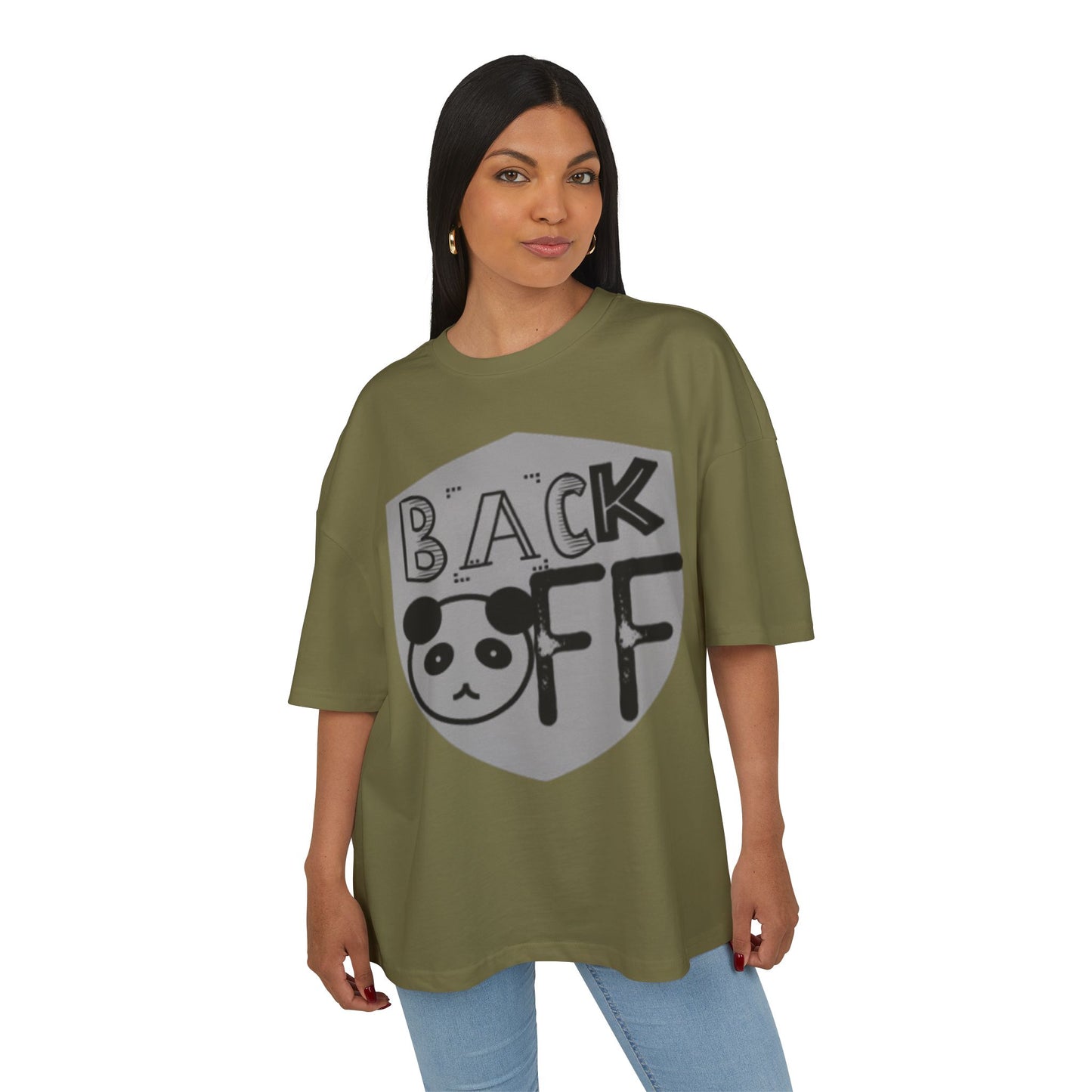 T-Shirt Back off Unisex Ultra Heavy Cotton Box Tee