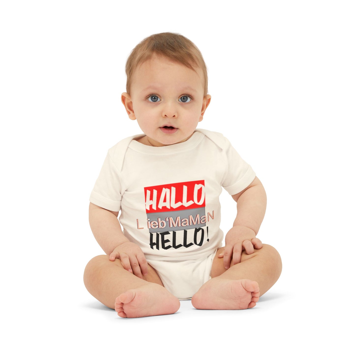 Hello Baby Bodysuit - Cute Multilingual Infant Jersey One Piece