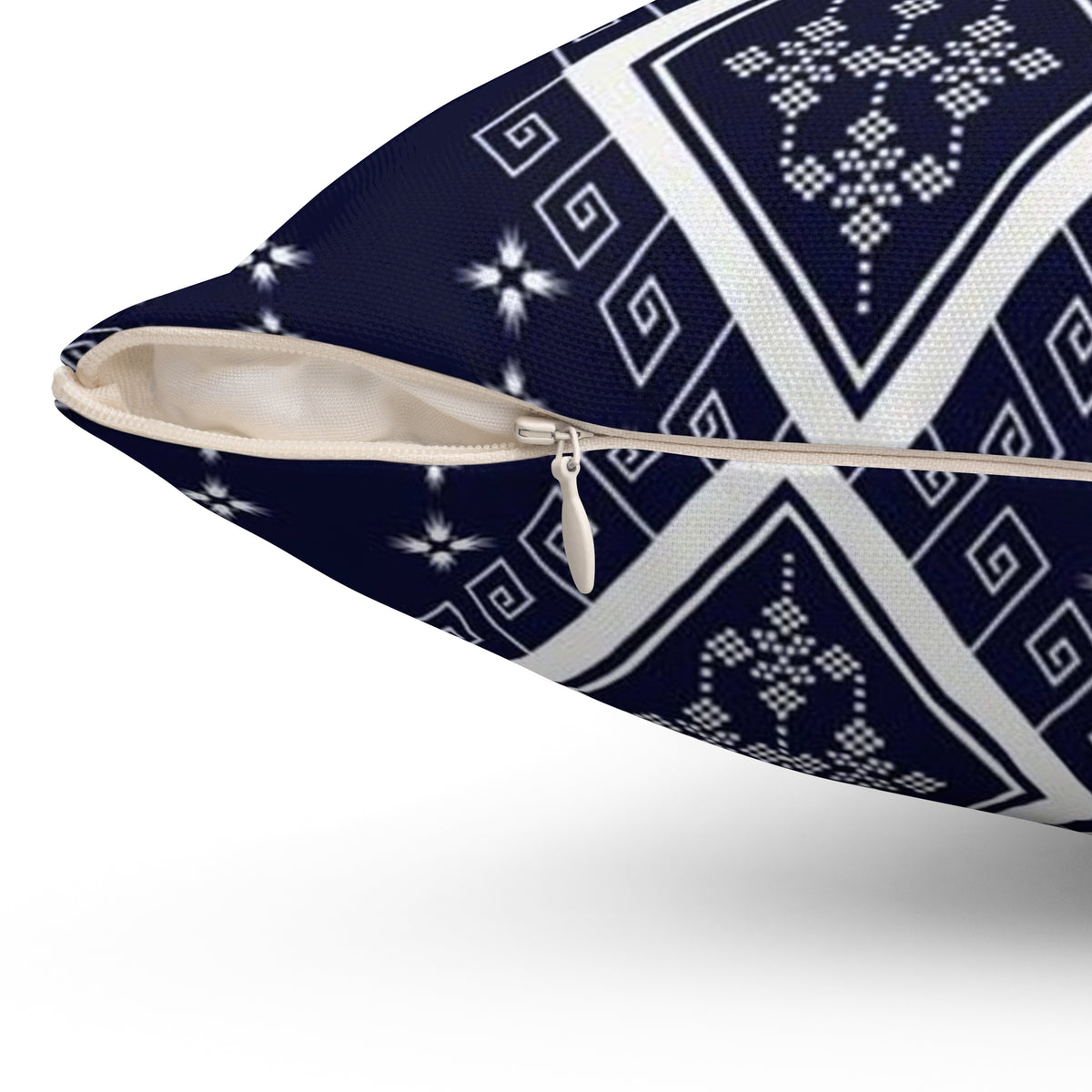 Spun Polyester Square Pillow