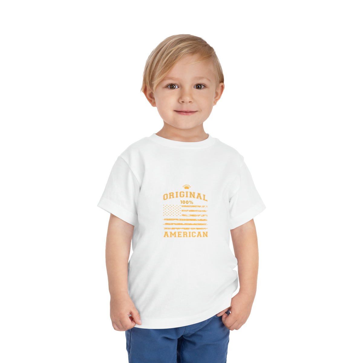 T-shirt original 100 % américain pour tout-petits 
