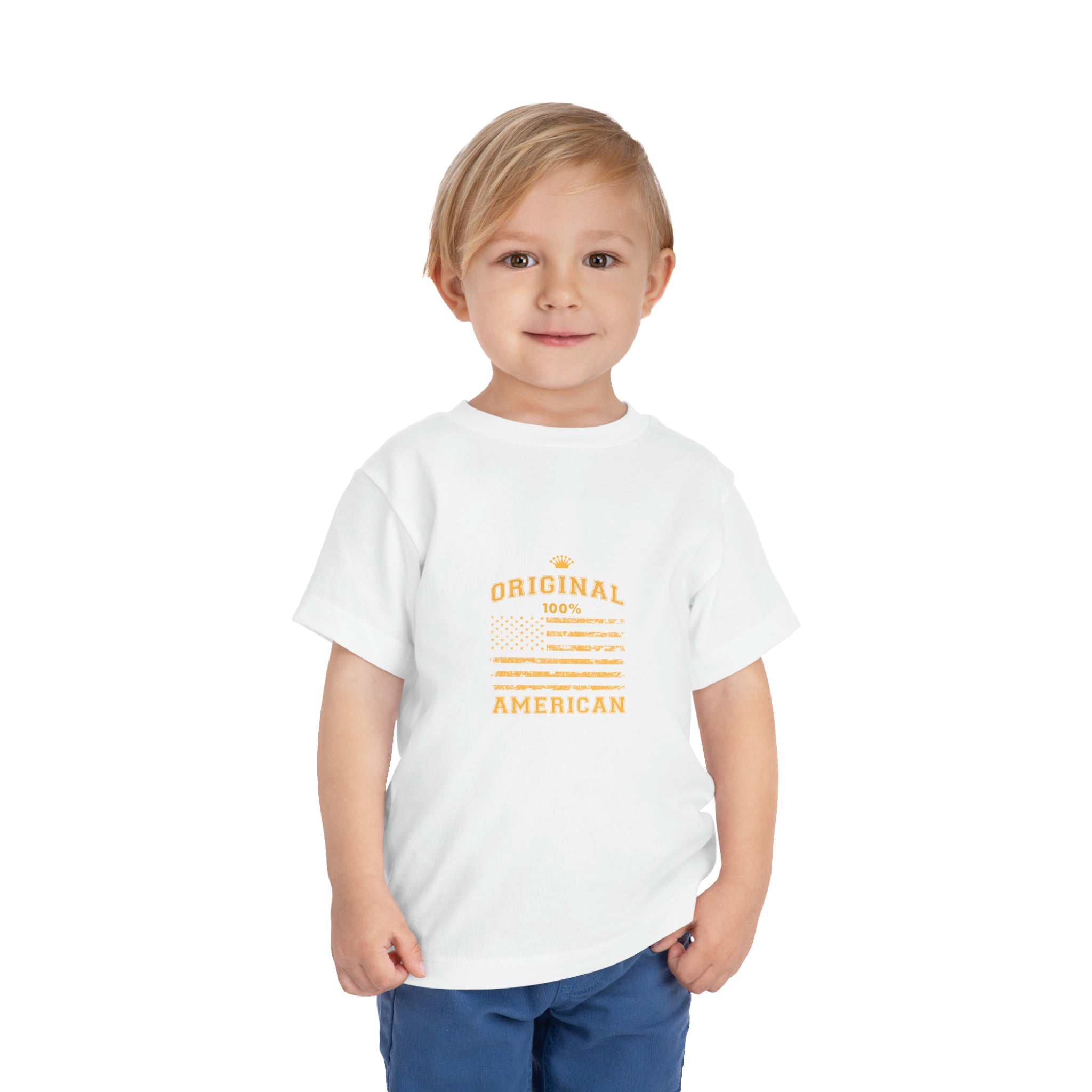 T-shirt original 100 % américain pour tout-petits 
