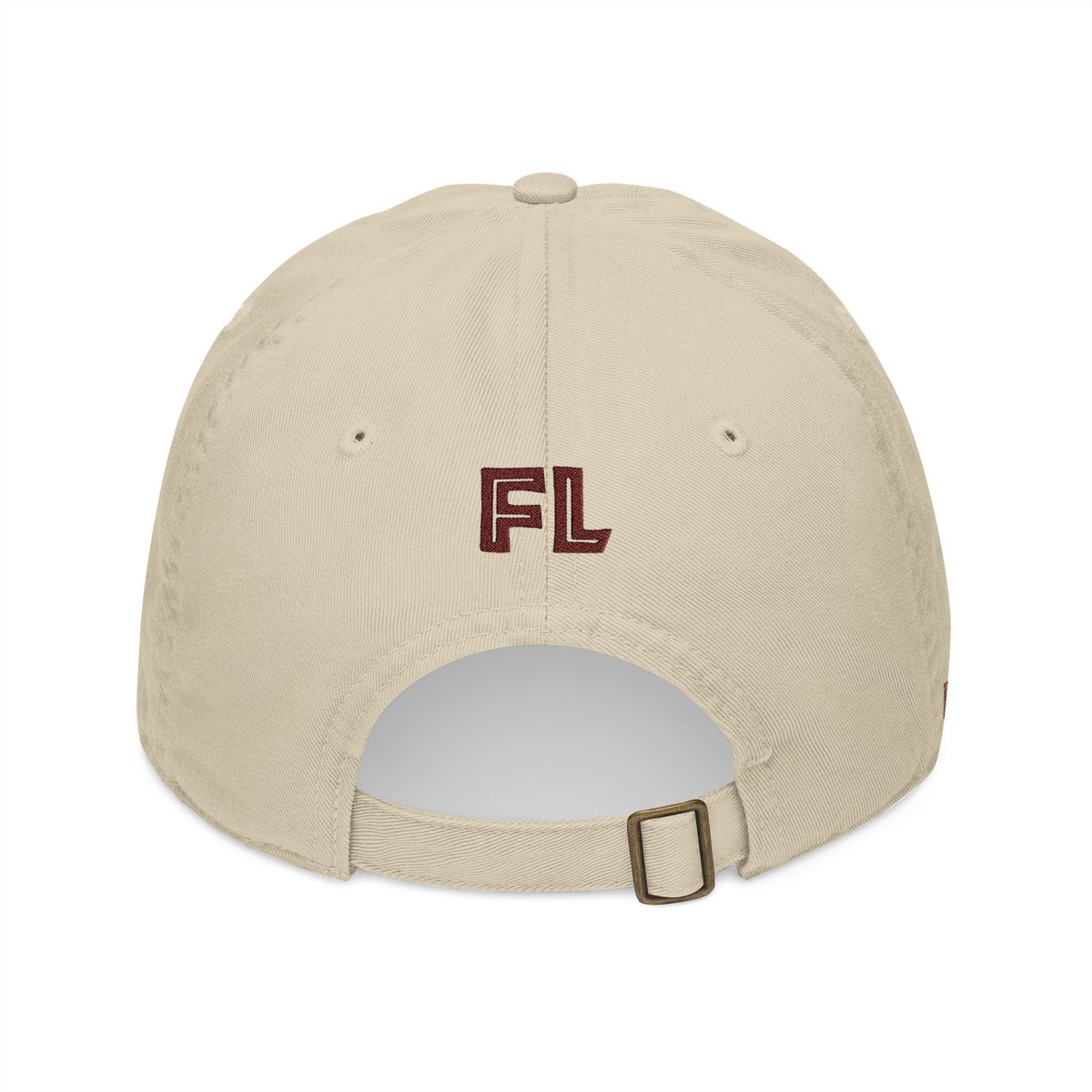 Organic Embroidered Baseball Cap for Nature Lovers, Eco-Friendly Gift, Trendy Outdoor Accessory, Casual Style, Birthday Present