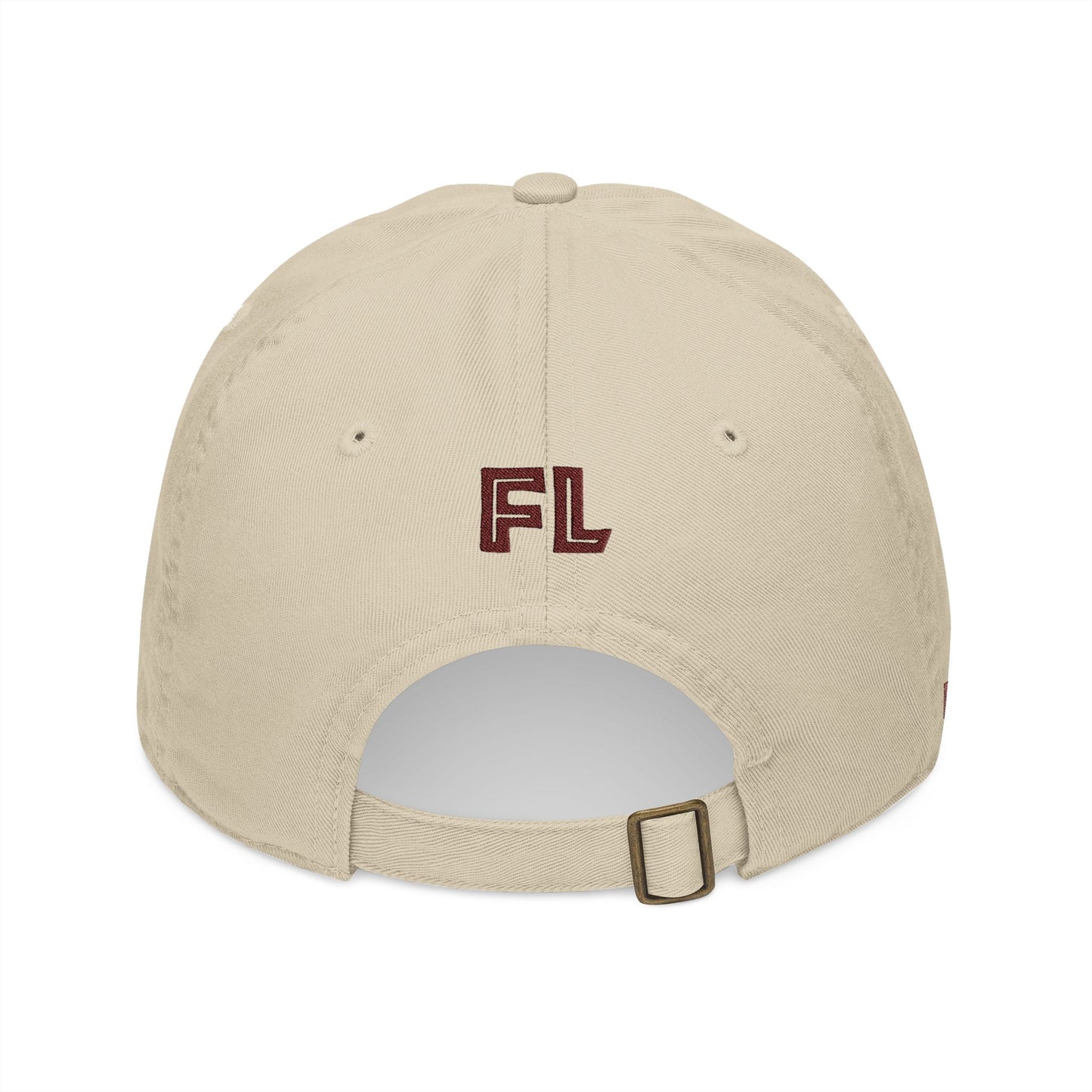 Organic Embroidered Baseball Cap for Nature Lovers, Eco-Friendly Gift, Trendy Outdoor Accessory, Casual Style, Birthday Present