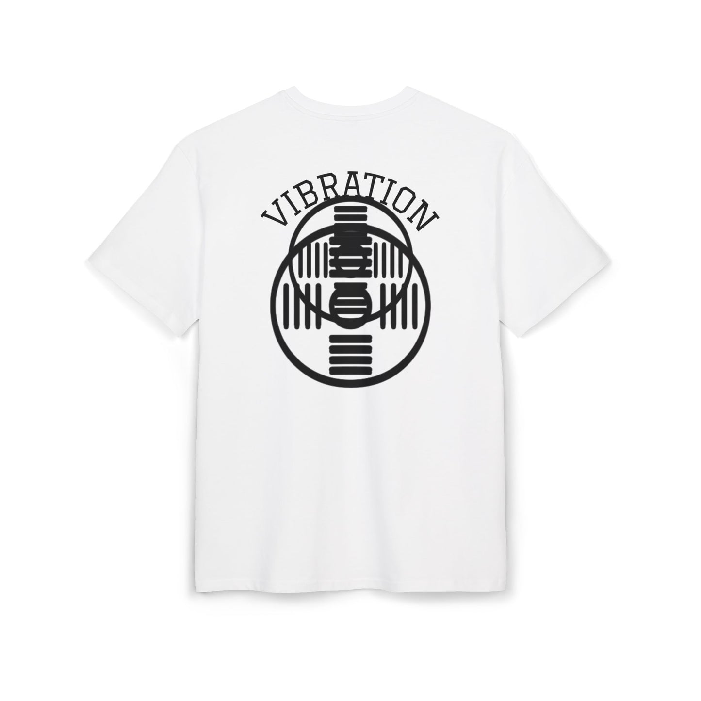 Unisex Vibration Oversized Tee | Comfortable Streetwear, Gym Apparel, Gift for Fitness Lovers, Casual Daily Wear, Graphic Tee