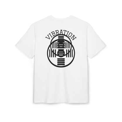 Unisex Vibration Oversized Tee | Comfortable Streetwear, Gym Apparel, Gift for Fitness Lovers, Casual Daily Wear, Graphic Tee