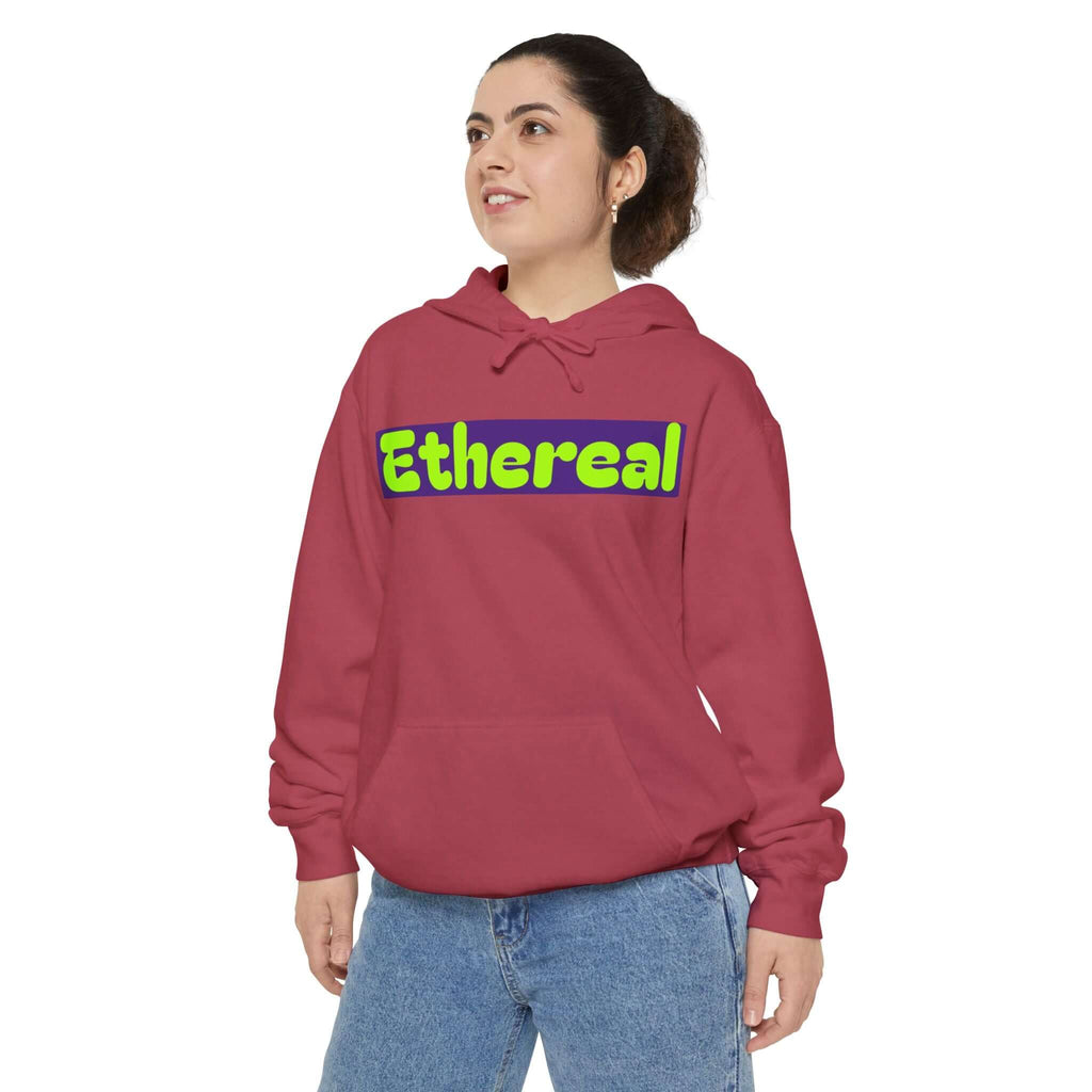 Garment-Dyed Hoodie - Ethereal RC'nSONS design