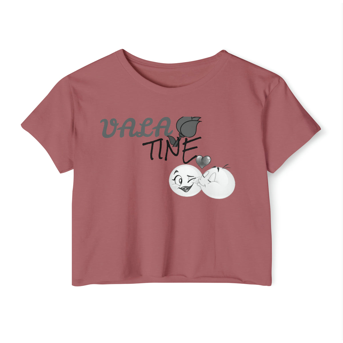 Women's Festival Crop Top VALANTINE.