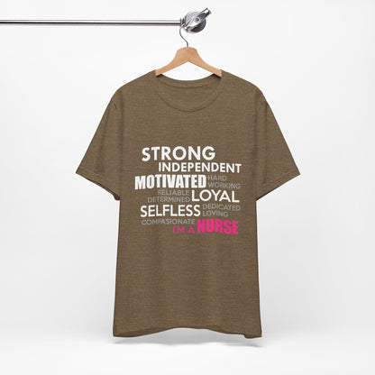 Strong Independent Motivated Loyal Selfless Unisex Tee