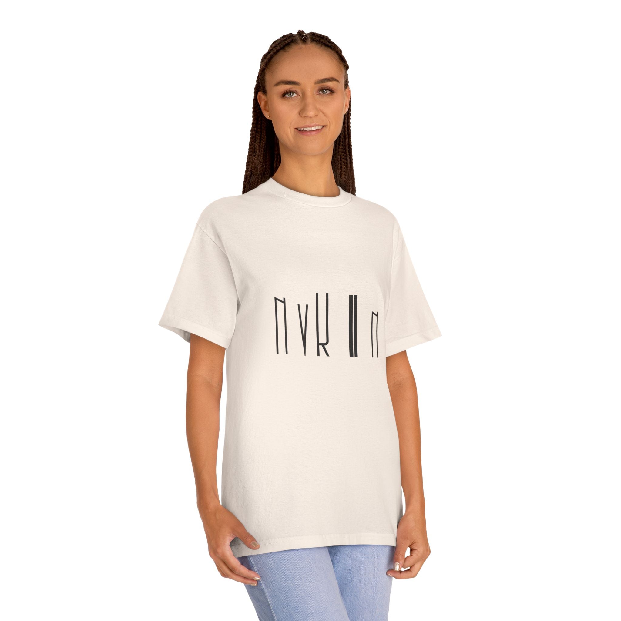 Minimalist 'Nvklln' Graphic Tee — Modern Monogram Streetwear
