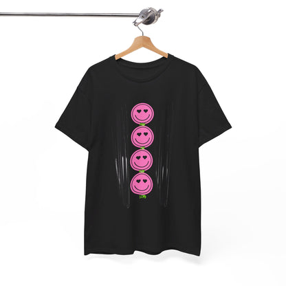 RCNSONS Unisex Heavy Cotton Smileys Tee