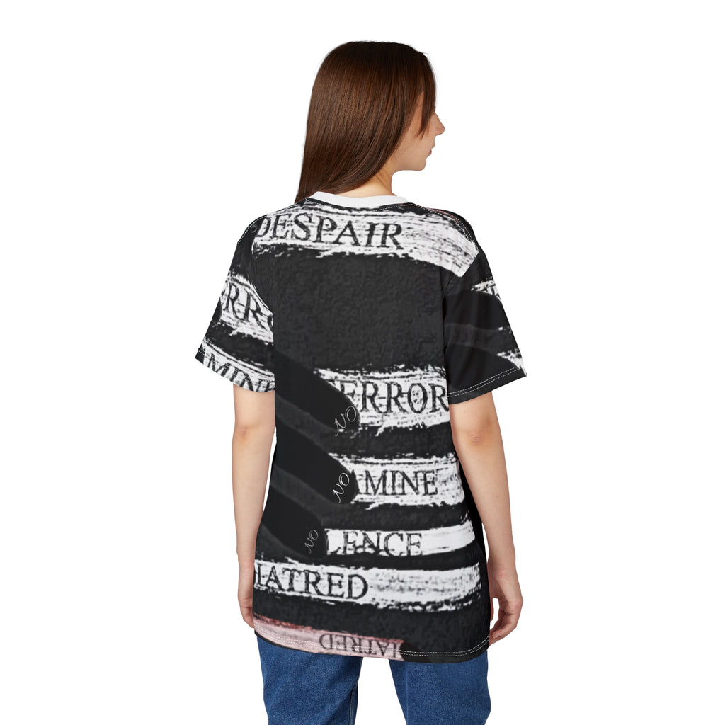 Emotional Statement Tee: Unisex Cut & Sew AOP Shirt | Expressive Graphic Tee for Casual Wear, Unique Gift for Holidays, Motivational [...]