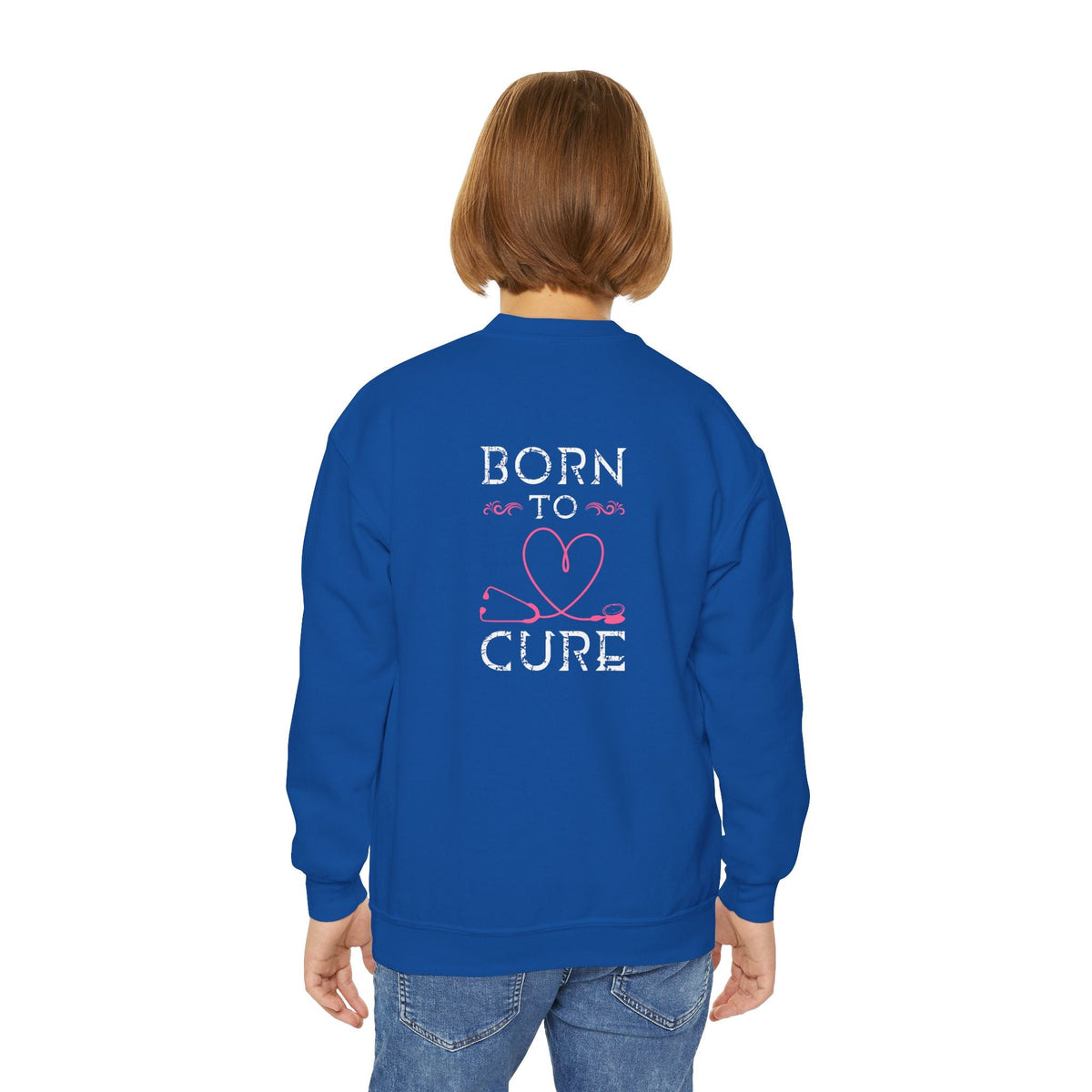Born To Cure Sweatshirt Printify