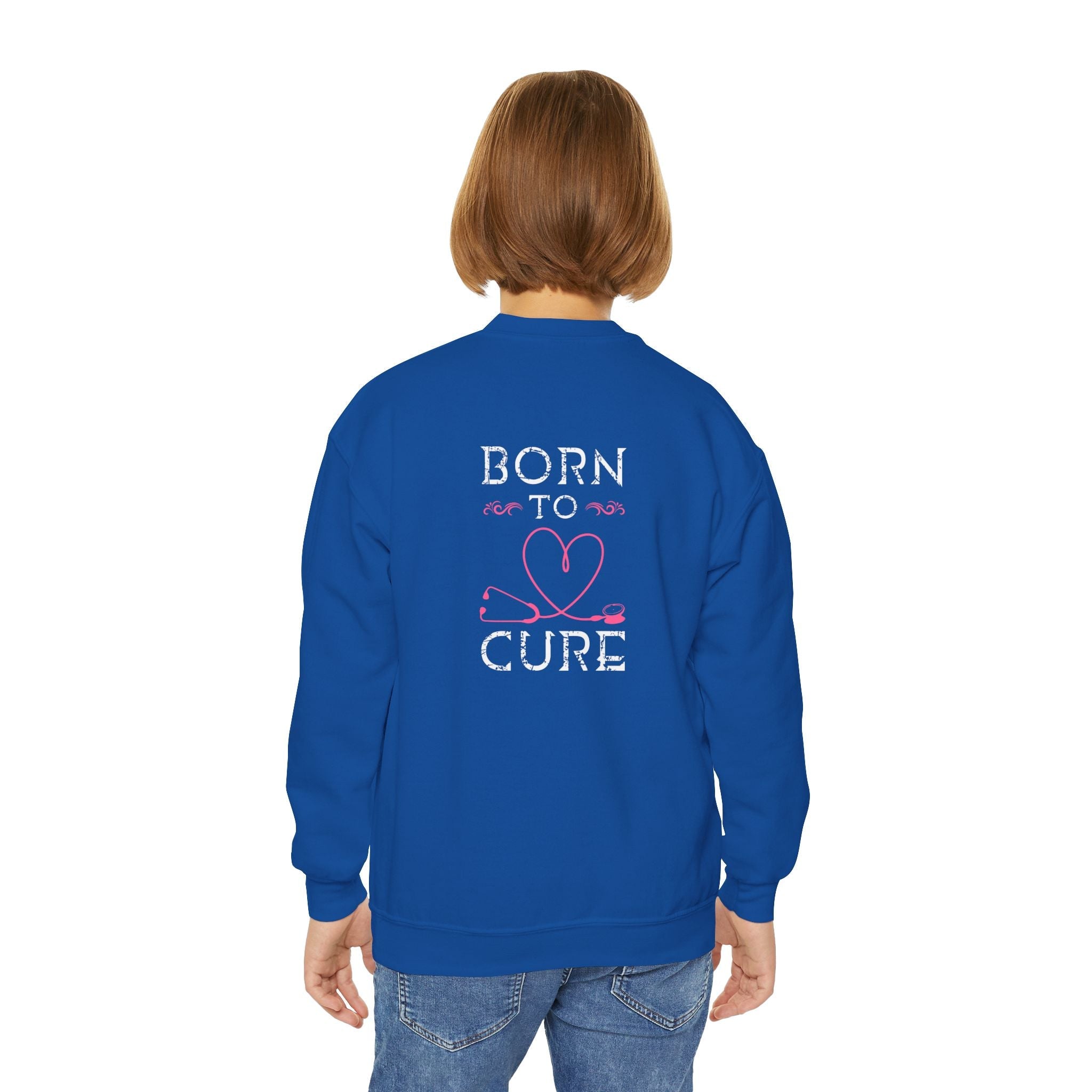 Born To Cure Sweatshirt Printify