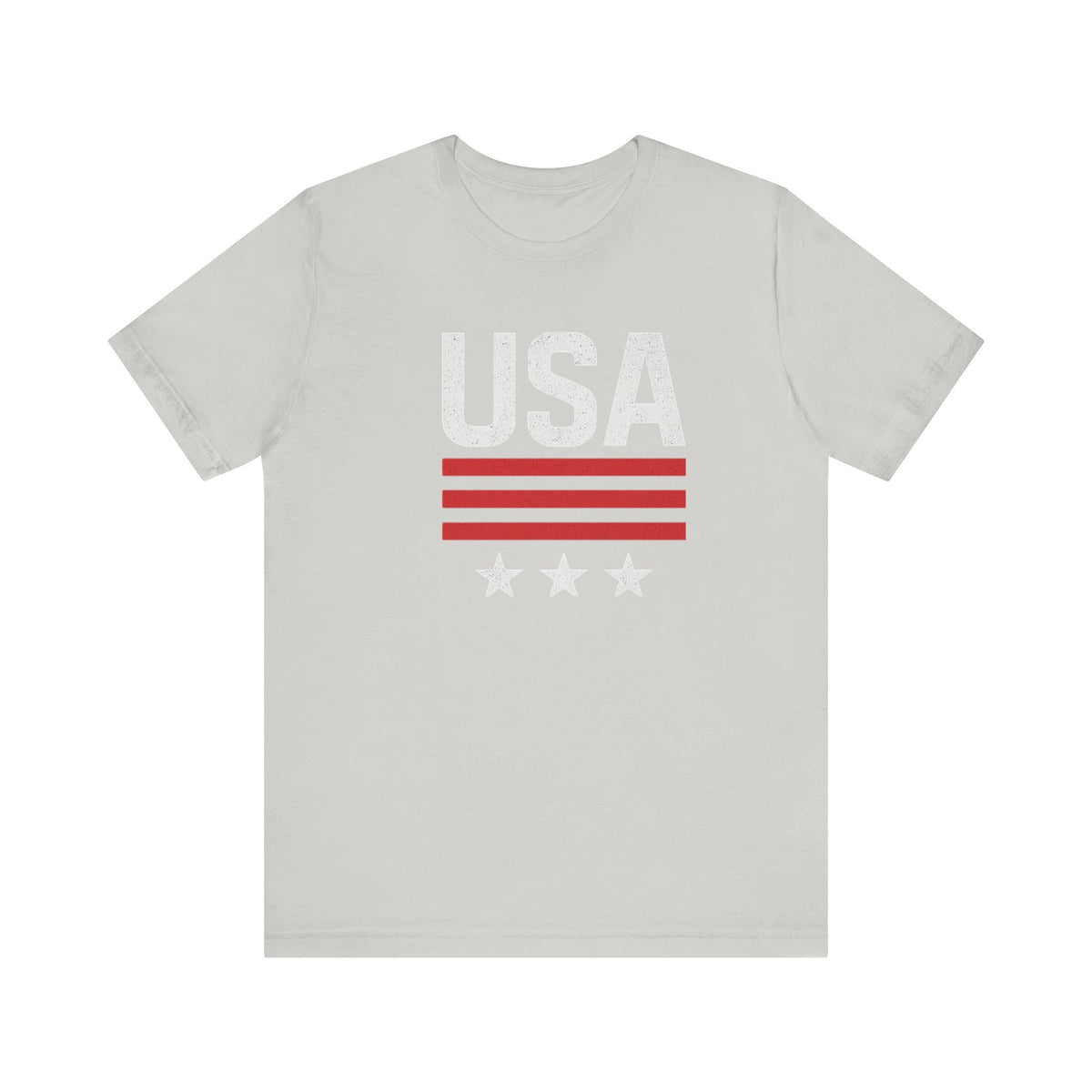 Patriotic USA Tee, Unisex Short Sleeve T-Shirt, July 4th Celebration Shirt, American Pride Apparel, Casual Summer Wear, Gift for Patriot