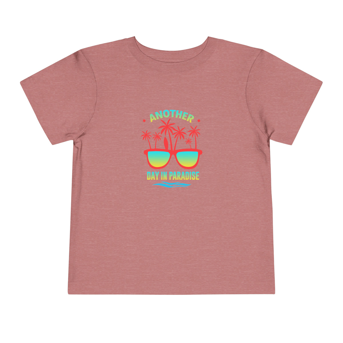 T-shirt pour tout-petits Un autre jour au paradis 