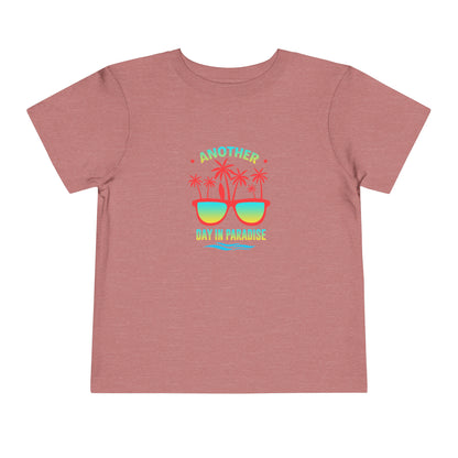 T-shirt pour tout-petits Un autre jour au paradis 