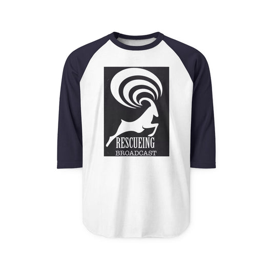 Rugged Rescue Raglan Shirt, Casual Tee for Animal Lovers, Perfect Gift for Wildlife Advocates, Unique Sports Shirt, Eco-Conscious Fashion