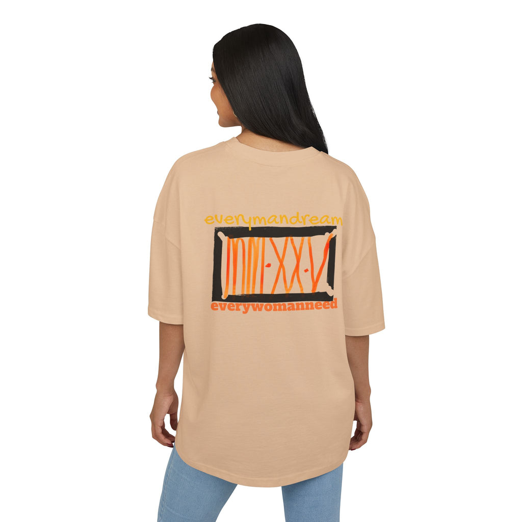 Everyman Dream Unisex Box Tee - Soft Cotton Graphic T-Shirt for Casual Style