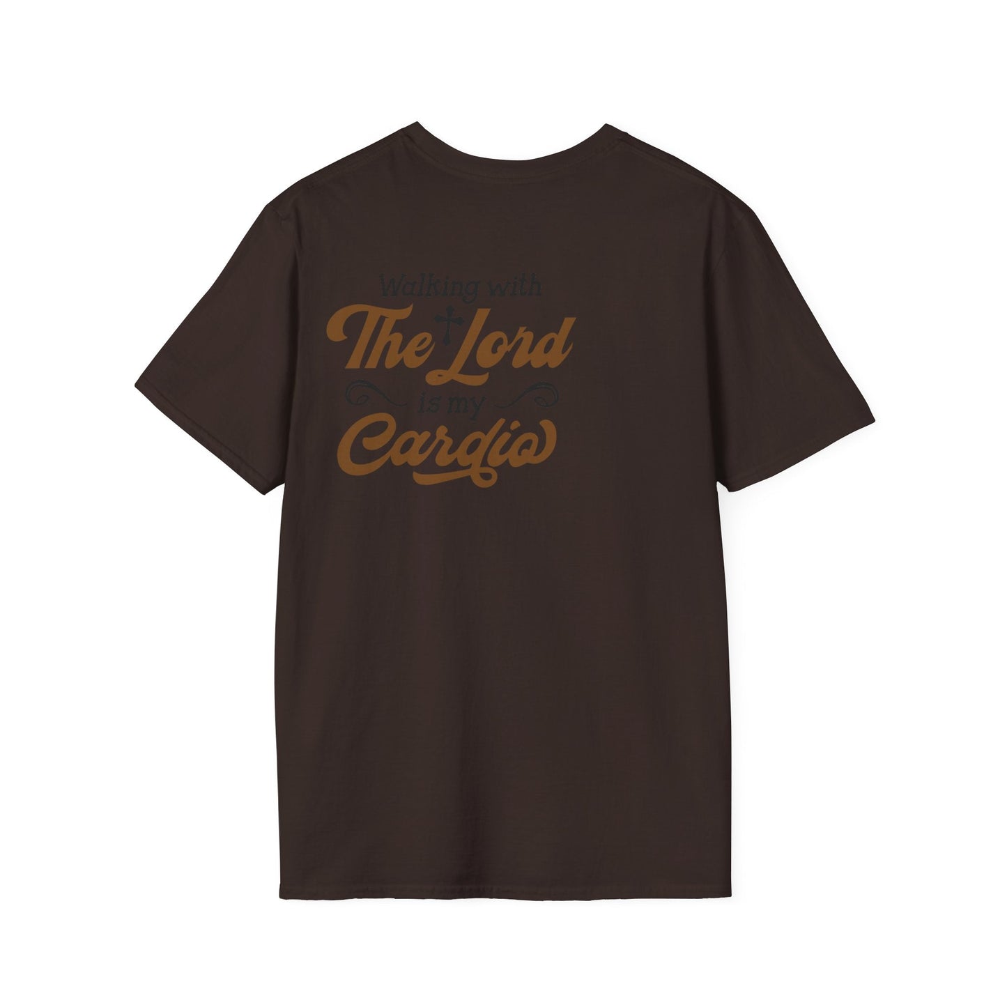 Faith-Inspired Unisex T-Shirt, The Lord is My Cardia, Christian Apparel, Spiritual Gift, Everyday Comfort Wear, Perfect for Church, [...] Printify