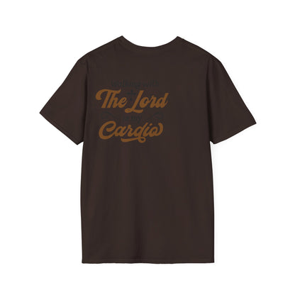 Faith-Inspired Unisex T-Shirt, The Lord is My Cardia, Christian Apparel, Spiritual Gift, Everyday Comfort Wear, Perfect for Church, [...] Printify
