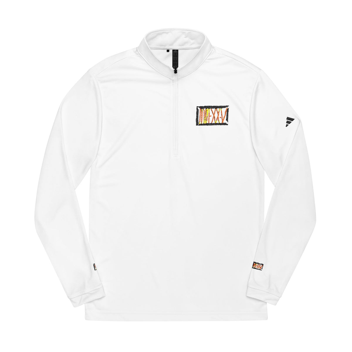 Quarter-Zip Pullover Embroidered with MMXXV Design - Sweatshirt