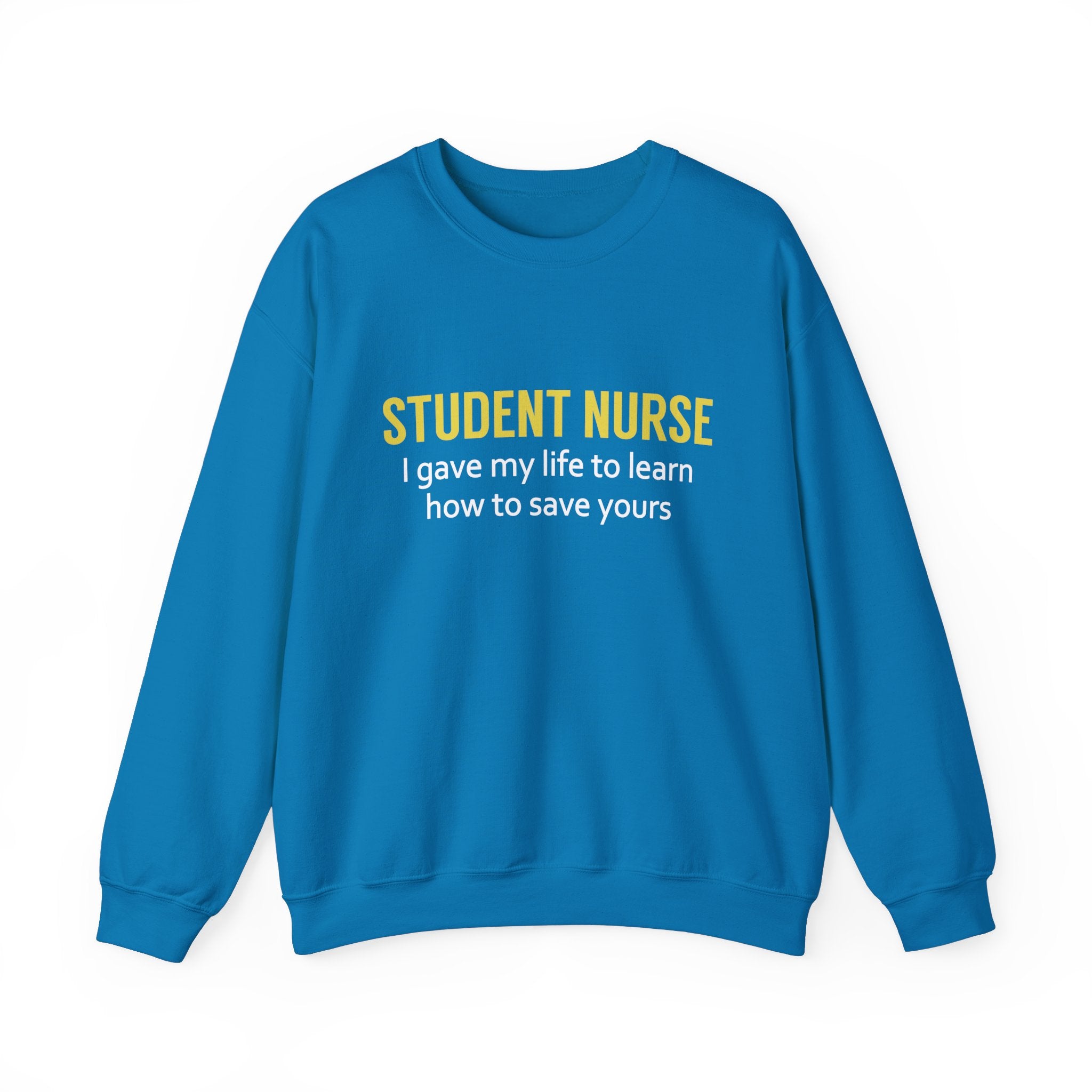 Sweat-shirt unisexe étudiant infirmière 