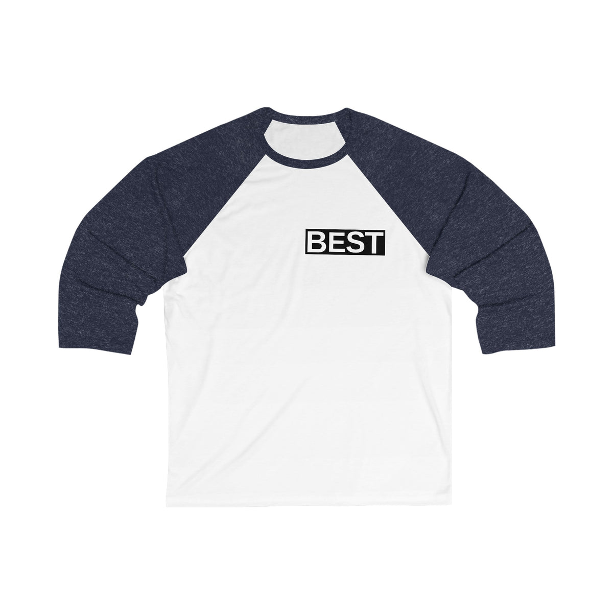 BEST 3\4 Sleeve Baseball Tee