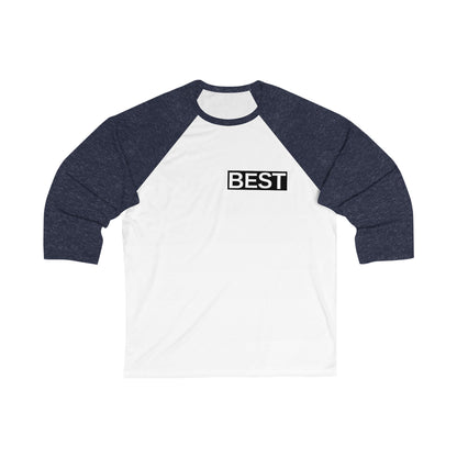 BEST 3\4 Sleeve Baseball Tee