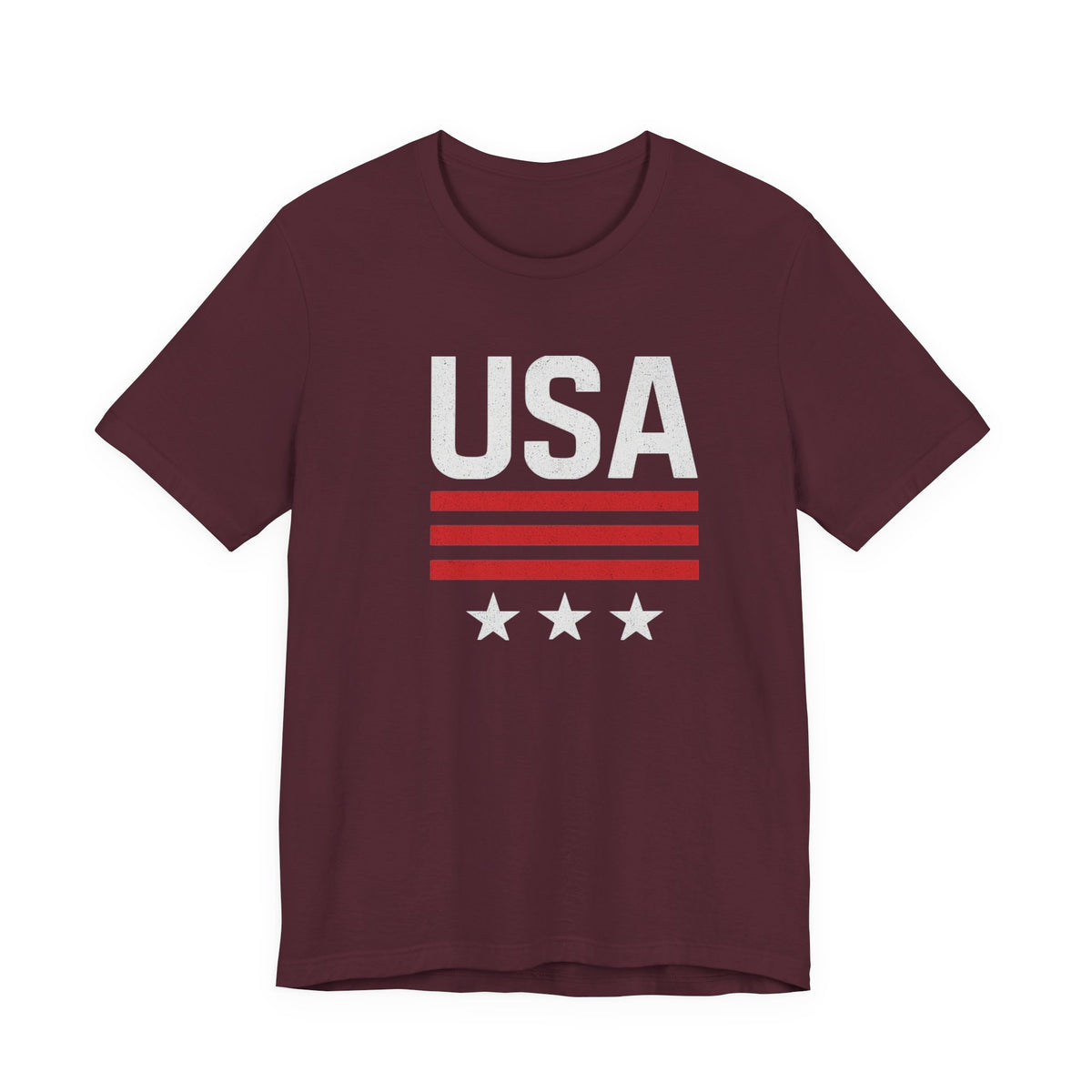 Patriotic USA Tee, Unisex Short Sleeve T-Shirt, July 4th Celebration Shirt, American Pride Apparel, Casual Summer Wear, Gift for Patriot