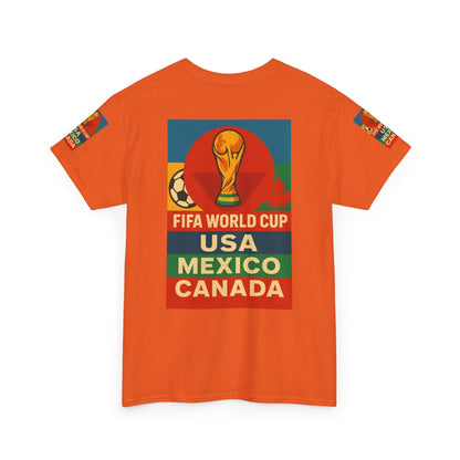 FIFA World Cup Unisex Tee, Sports Fan Shirt, Soccer T-Shirt, Tournament Apparel, Team Spirit Gear, Gift for Fans Printify