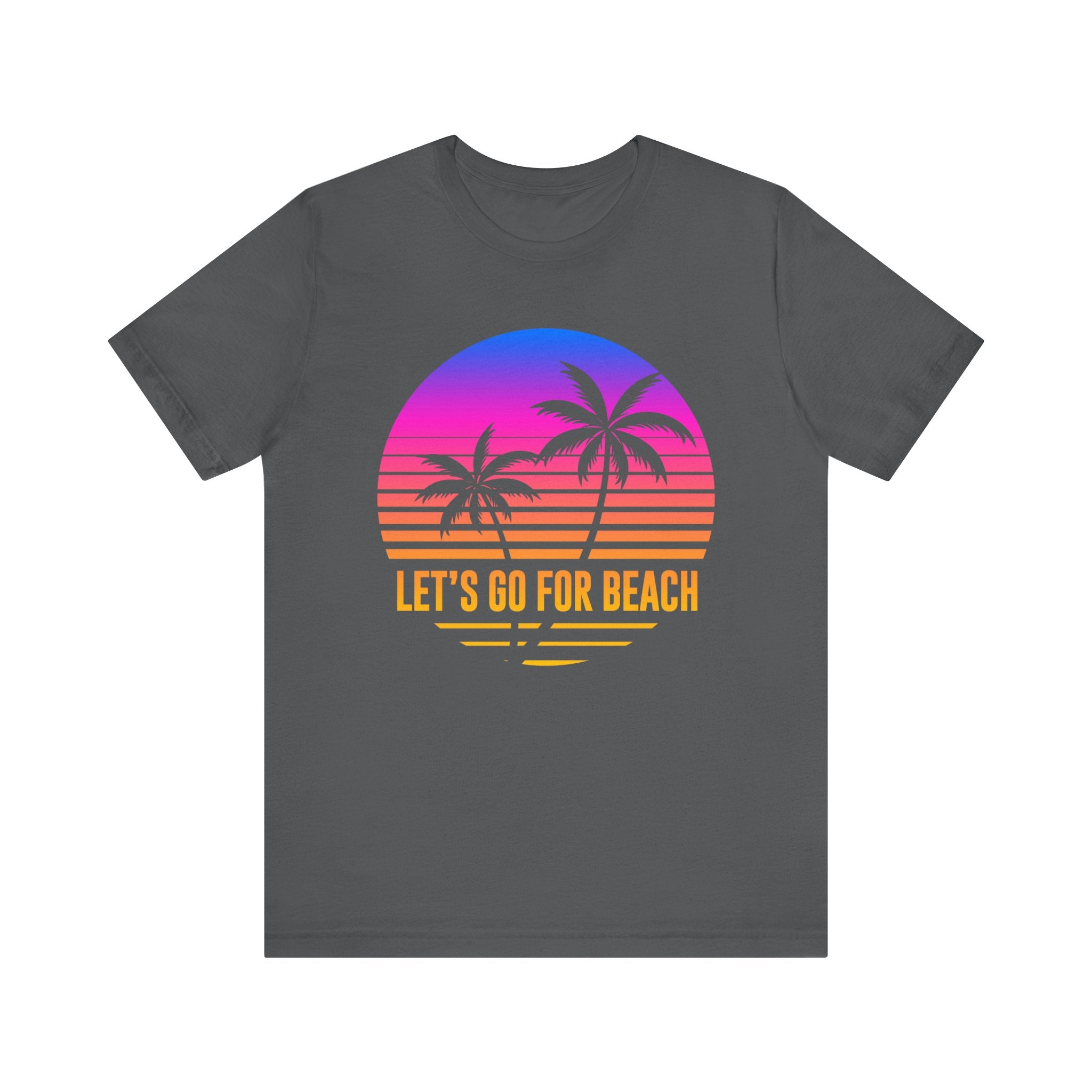 Allons-y pour la plage Tee-shirt unisexe 