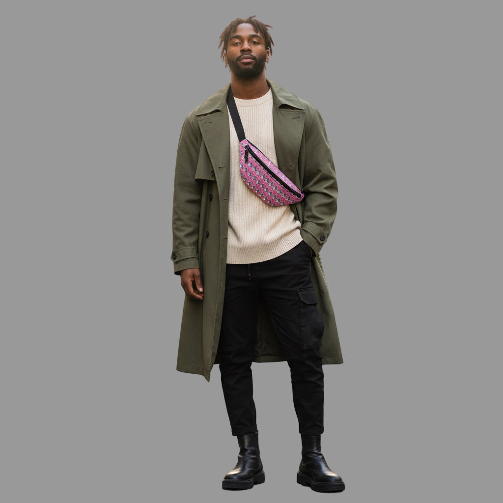 Trendy Fanny Pack, Casual Belt Bag, Stylish Hip Pack, Perfect for Festivals, Summer Outings, and Active Days Printify