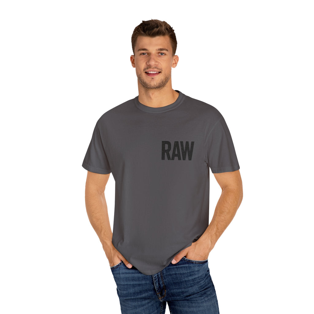Garment-Dyed T-shirt RAW Design Printify