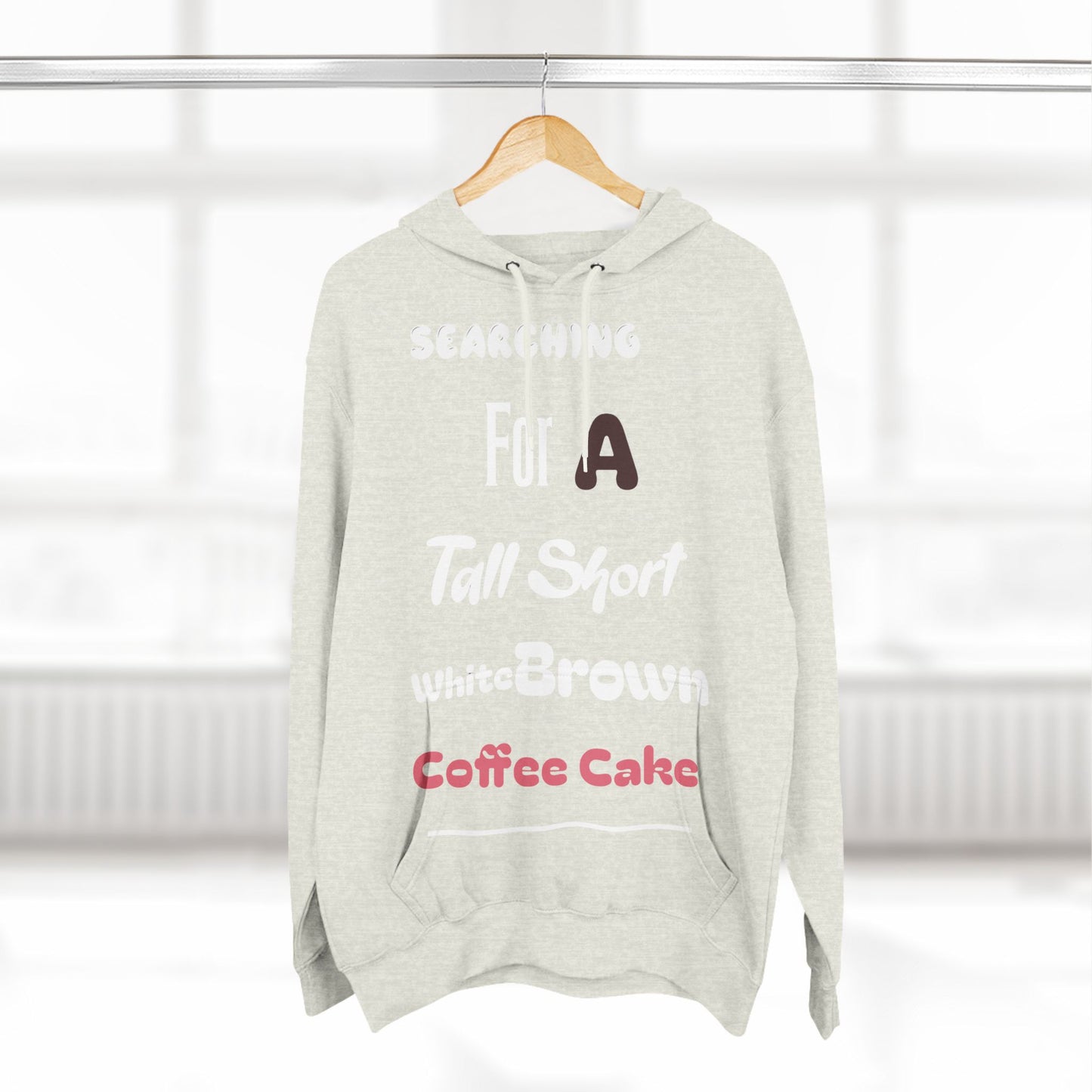 Take Me Out For Coffee Cake Fleece Hoodie