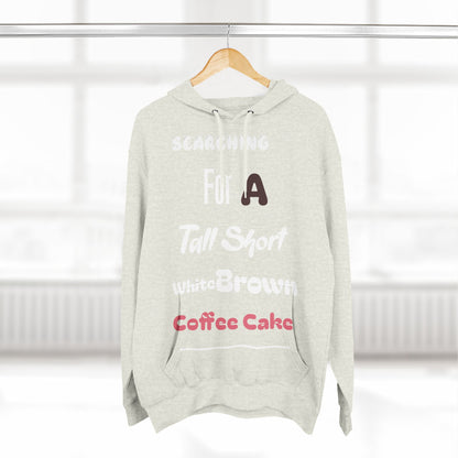 Take Me Out For Coffee Cake Fleece Hoodie