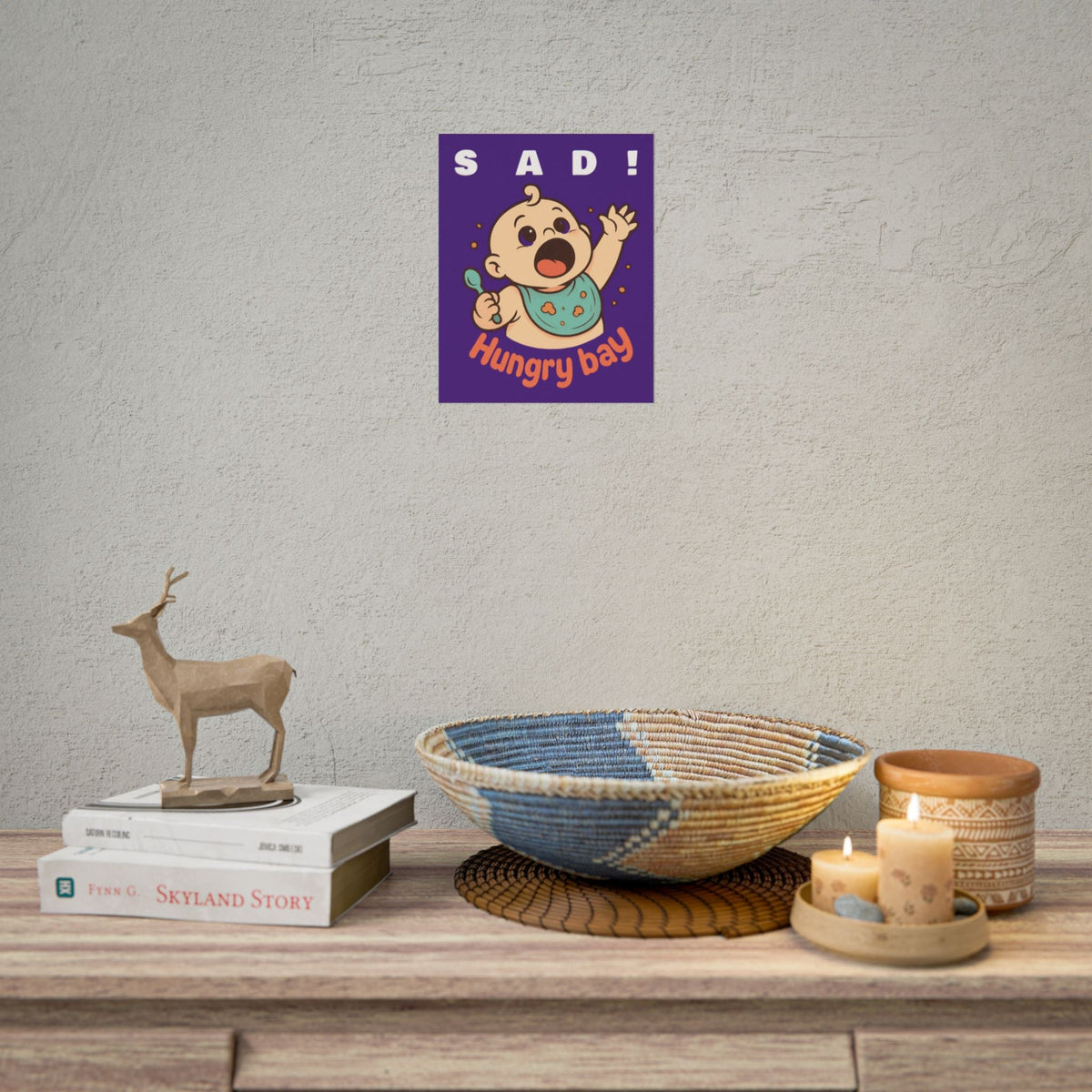 Poster Print - Feed the Children of the World Printify