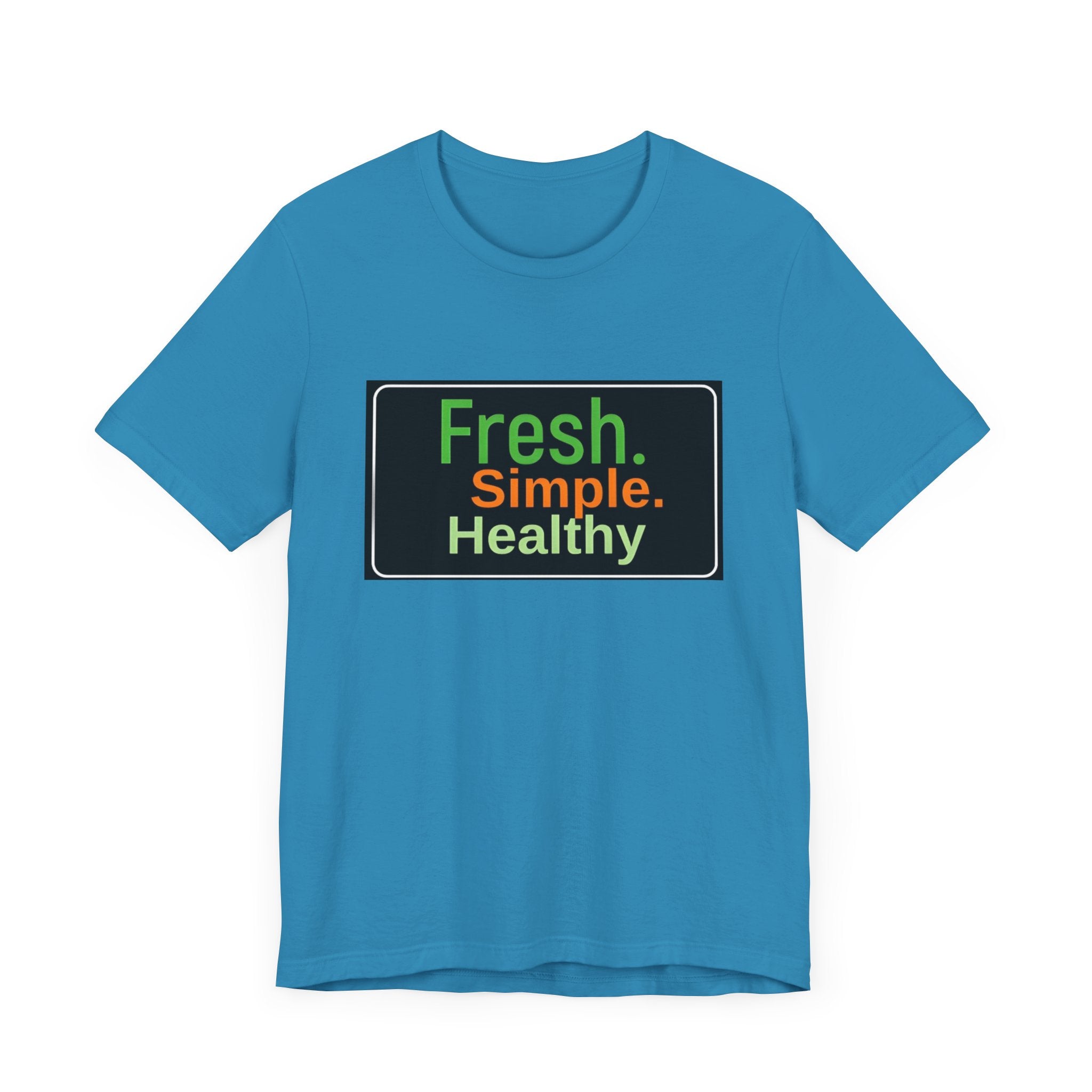 Unisex Fresh Simple Short Sleeve Tee