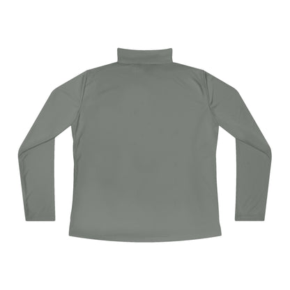 Quarter-Zip Pullover - Casual and Comfortable Women's Quarter-Zip Pullover