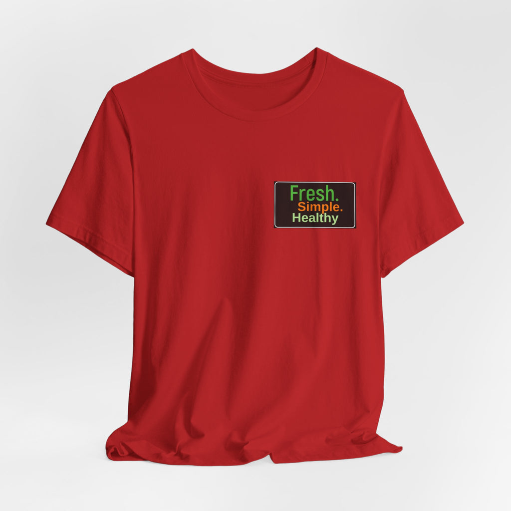 Unisex Fresh Healthy Short Sleeve Tee