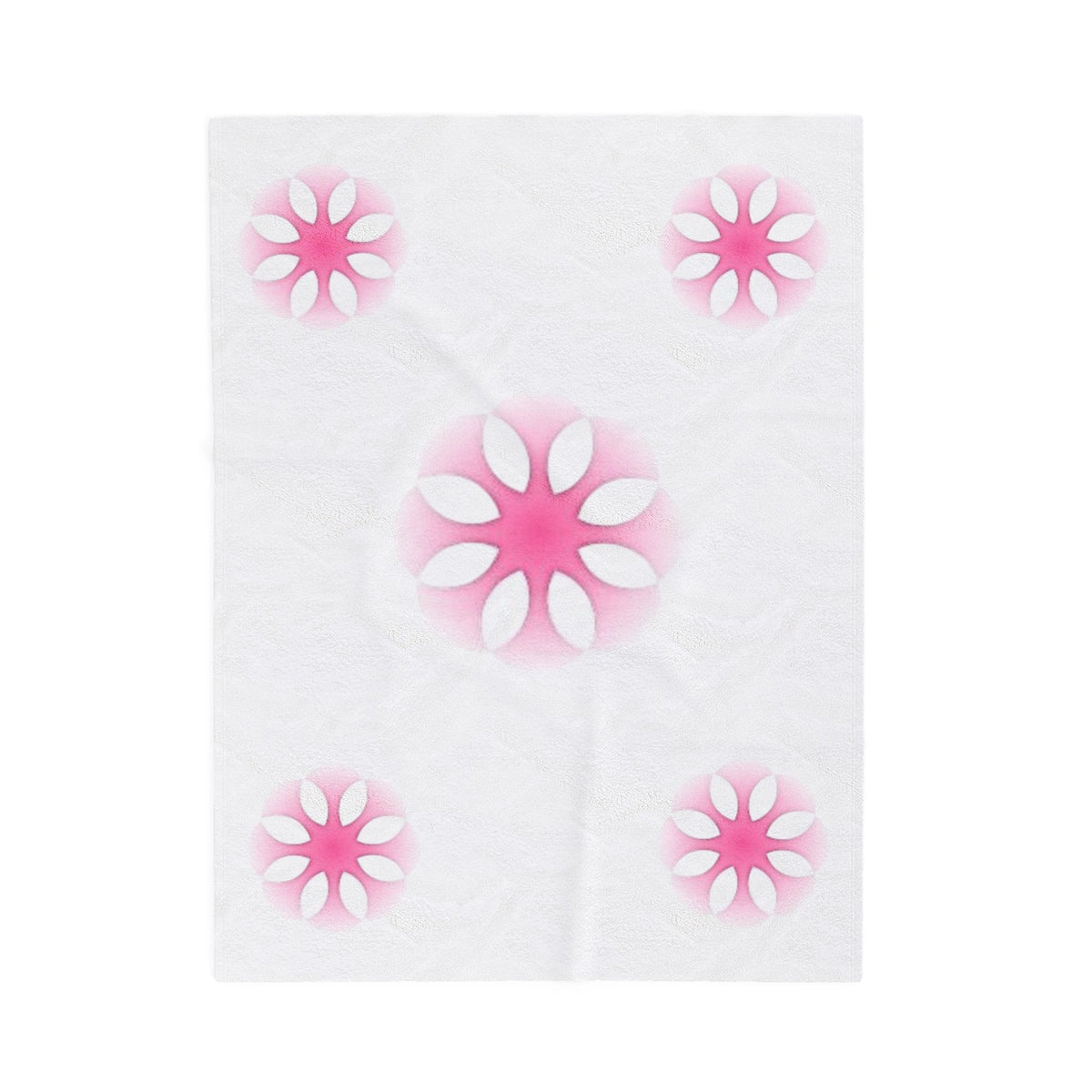 Cozy Floral Velveteen Plush Blanket for Comfort and Style