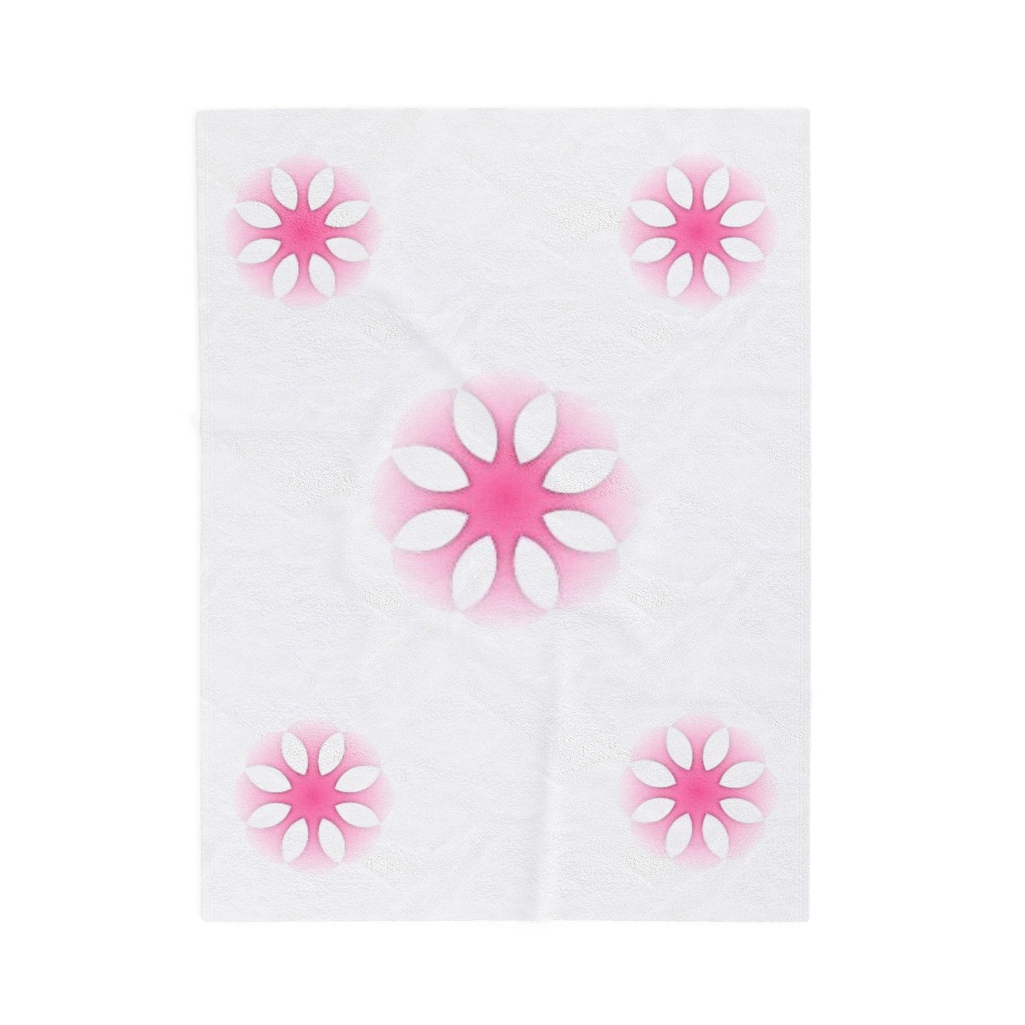 Cozy Floral Velveteen Plush Blanket for Comfort and Style