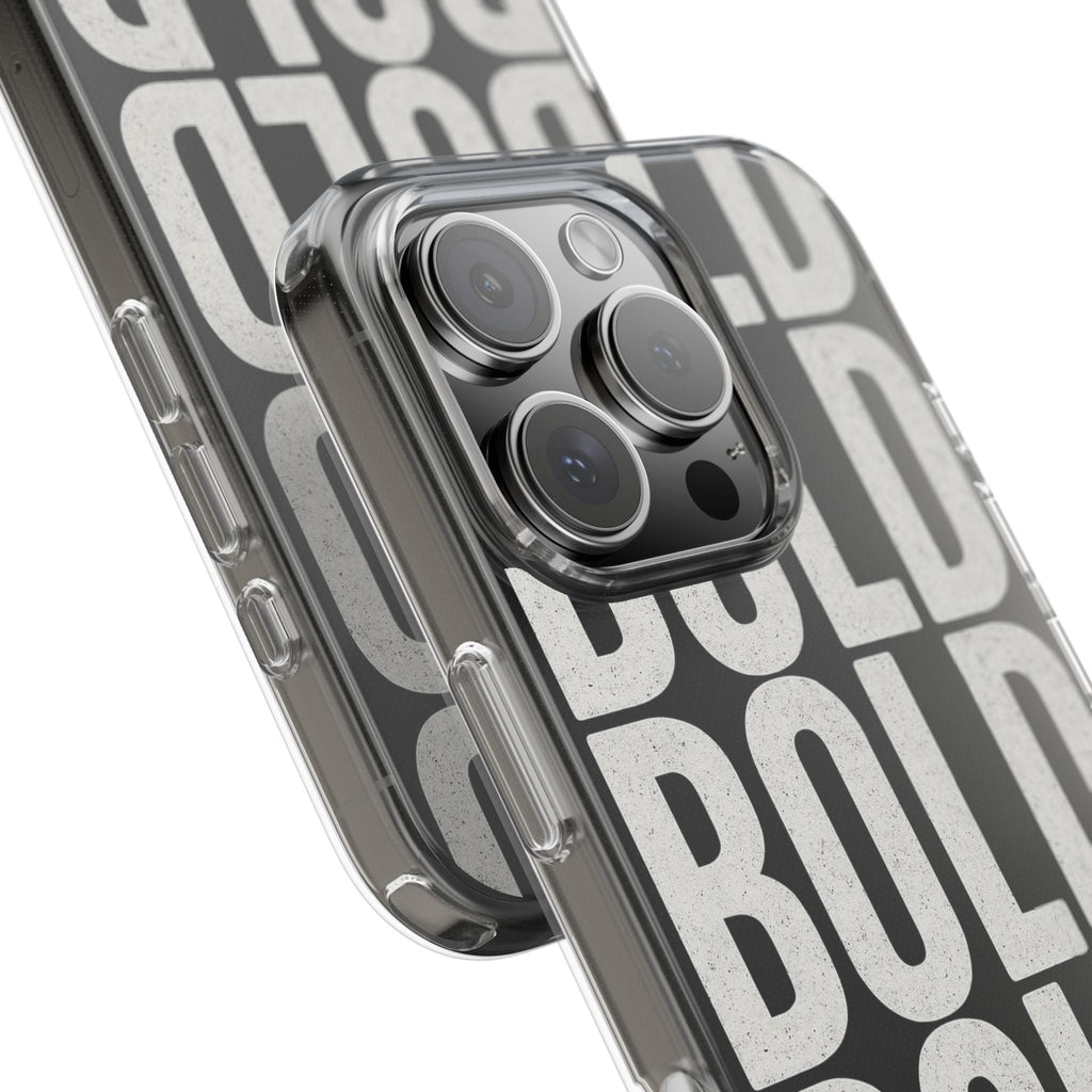 Bold Impact-Resistant Phone Case, for Protection, Trendy,Everyday use Printify