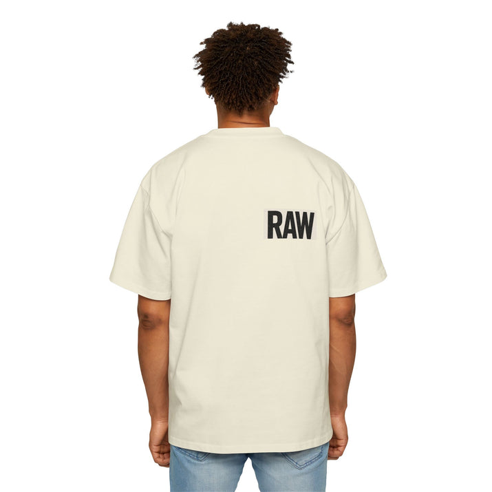 Men's Heavy Oversized Tee - Casual Streetwear, Summer Essential, Graphic T-Shirt, Gift for Him, Trending Fashion Printify