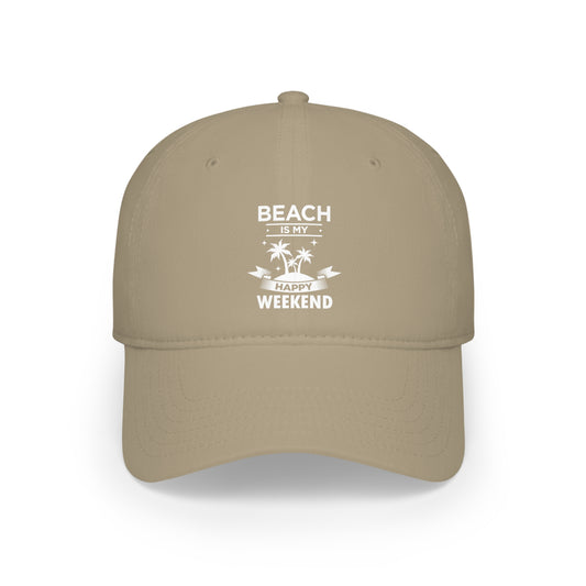 Beach Is My Happy Weekend Cap