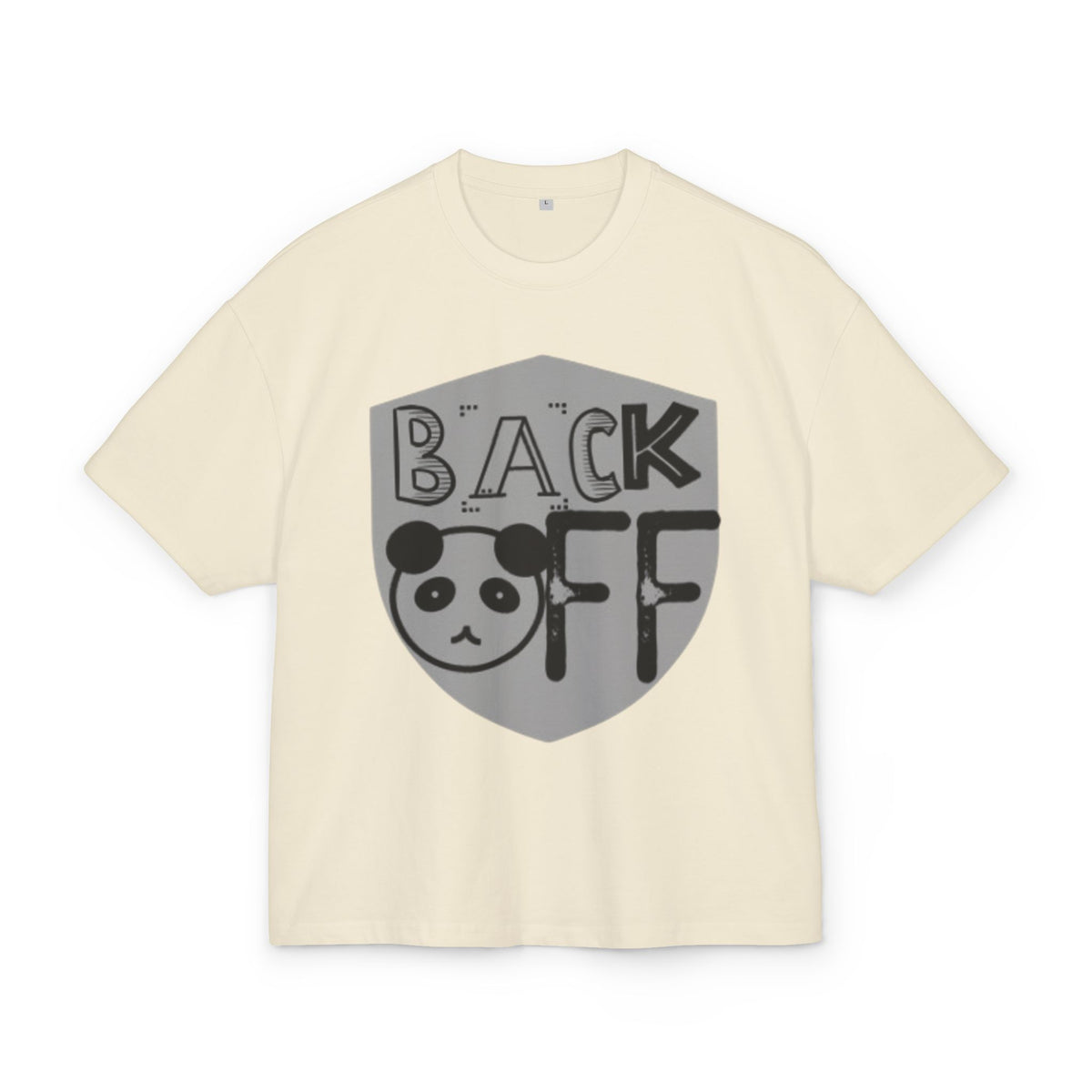 T-Shirt Back off Unisex Ultra Heavy Cotton Box Tee