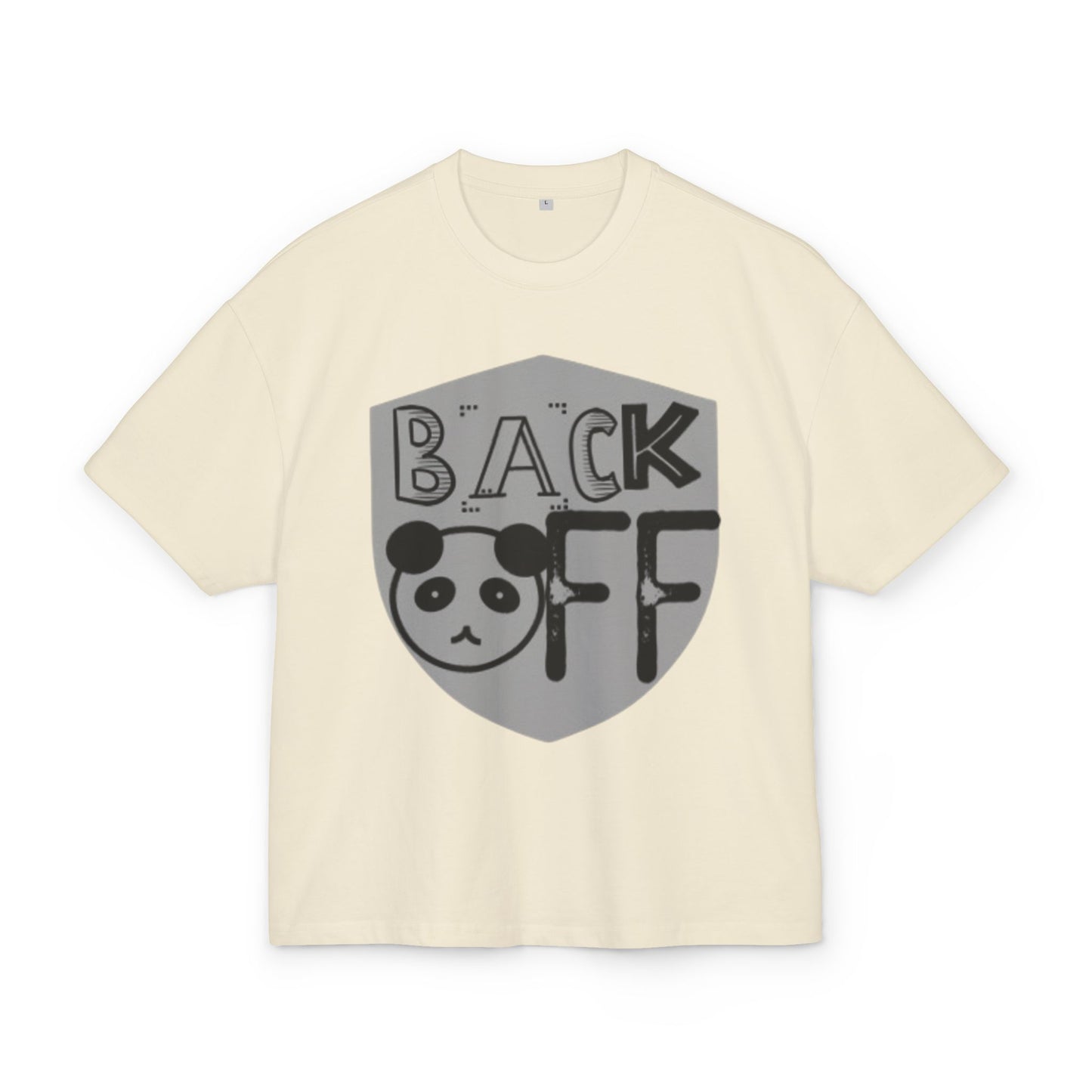 T-Shirt Back off Unisex Ultra Heavy Cotton Box Tee