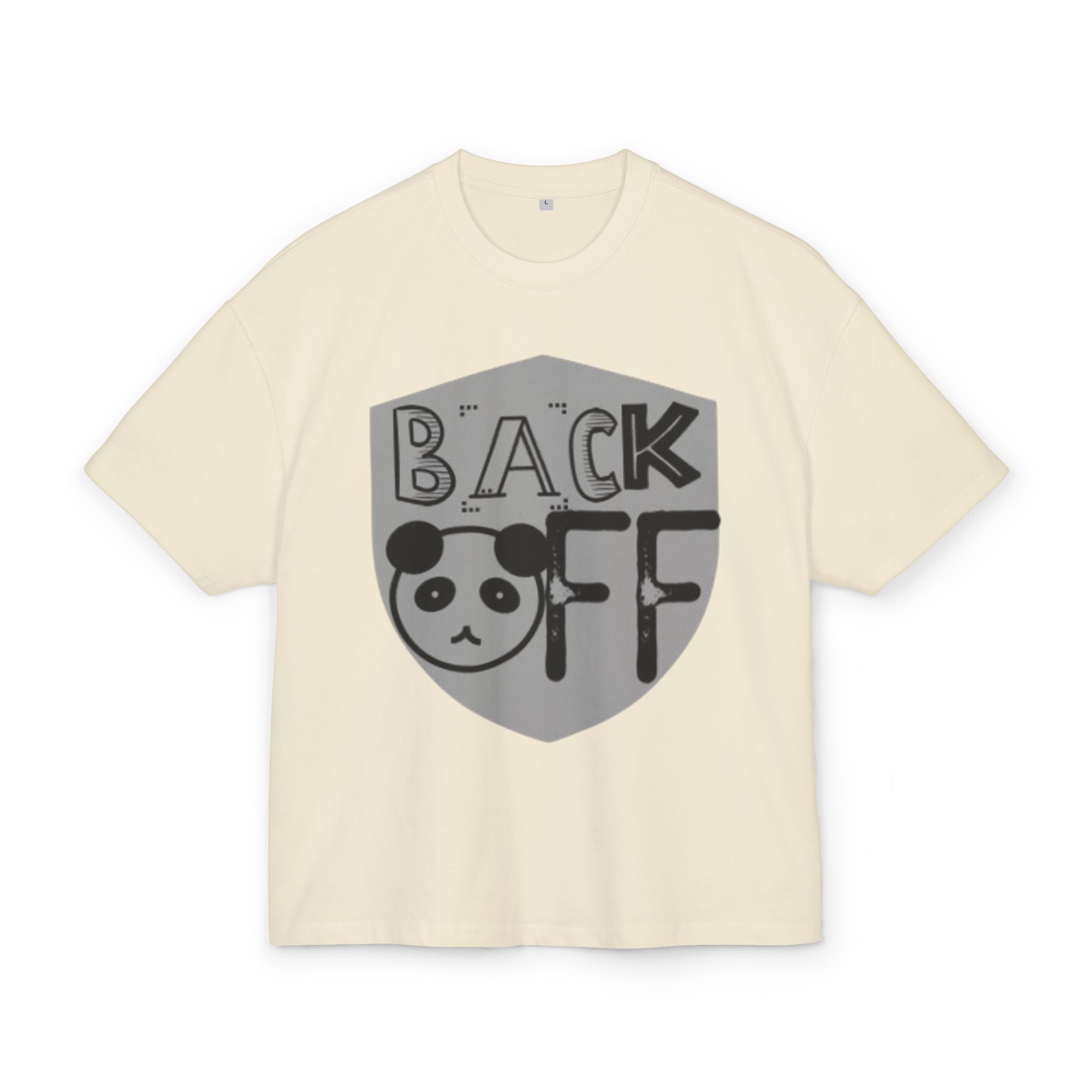 T-Shirt Back off Unisex Ultra Heavy Cotton Box Tee