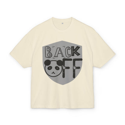 T-Shirt Back off Unisex Ultra Heavy Cotton Box Tee